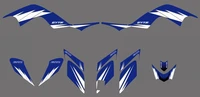 0325 sky blue new style team decals stickers graphics kits for raptor 700 atv 2006 2007 2008 2009 2010 2011 2012