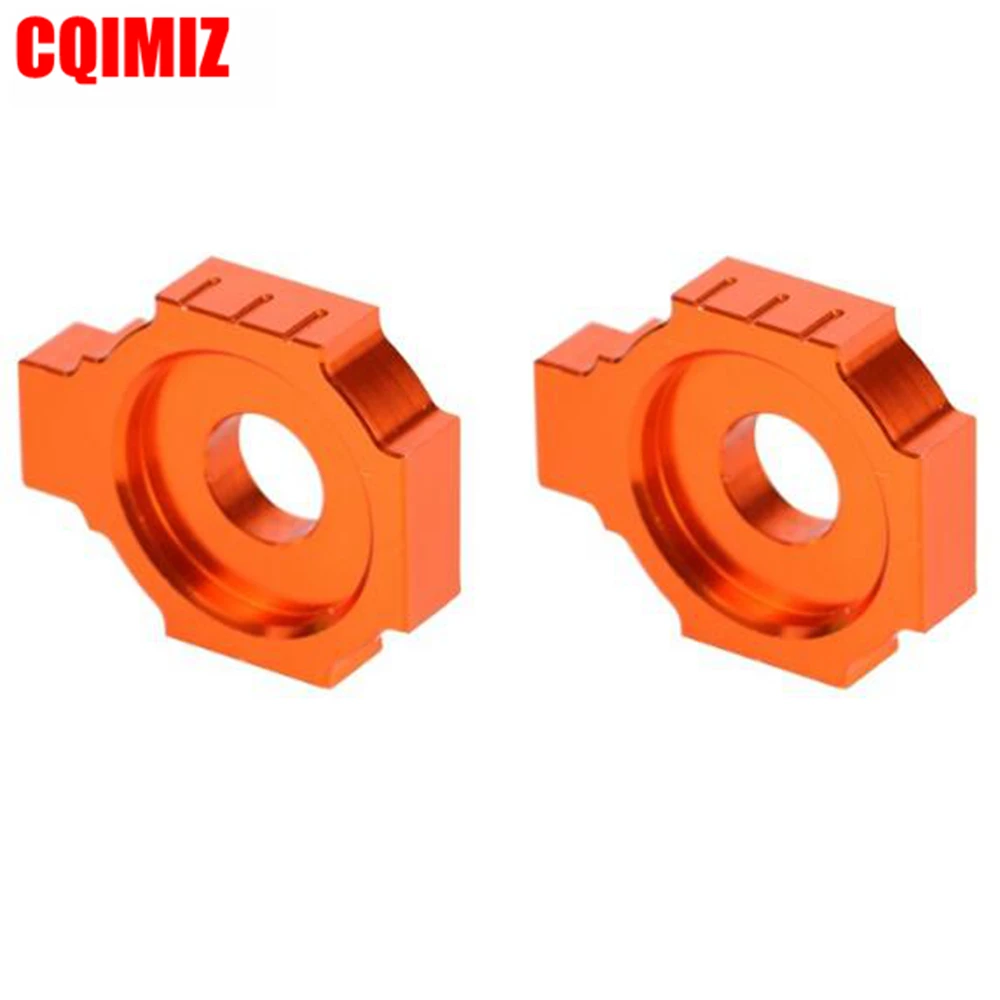 1 пара CNC мотоцикл Задняя Ось шпинделя цепь регулировочные блоки для KTM DUKE 125 200 390 |