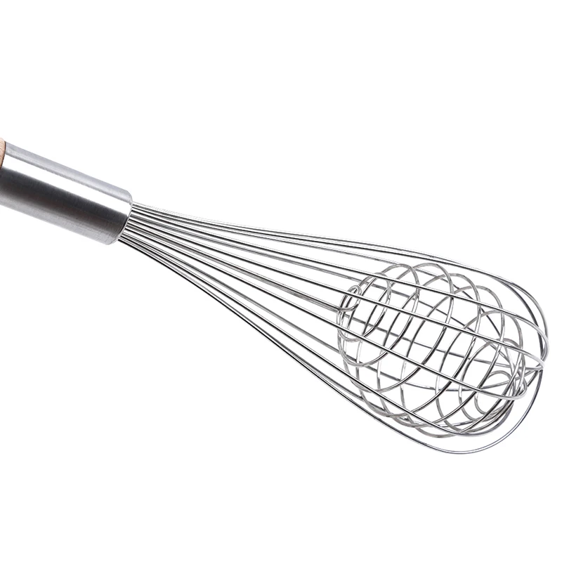 Новый Кухонный взбиватель для яиц из нержавеющей стали ручной миксер крем