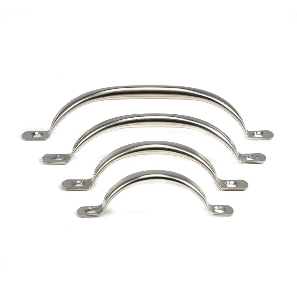 2 шт. дверные ручки из нержавеющей стали для шкафа серебряные выдвижные кухонного