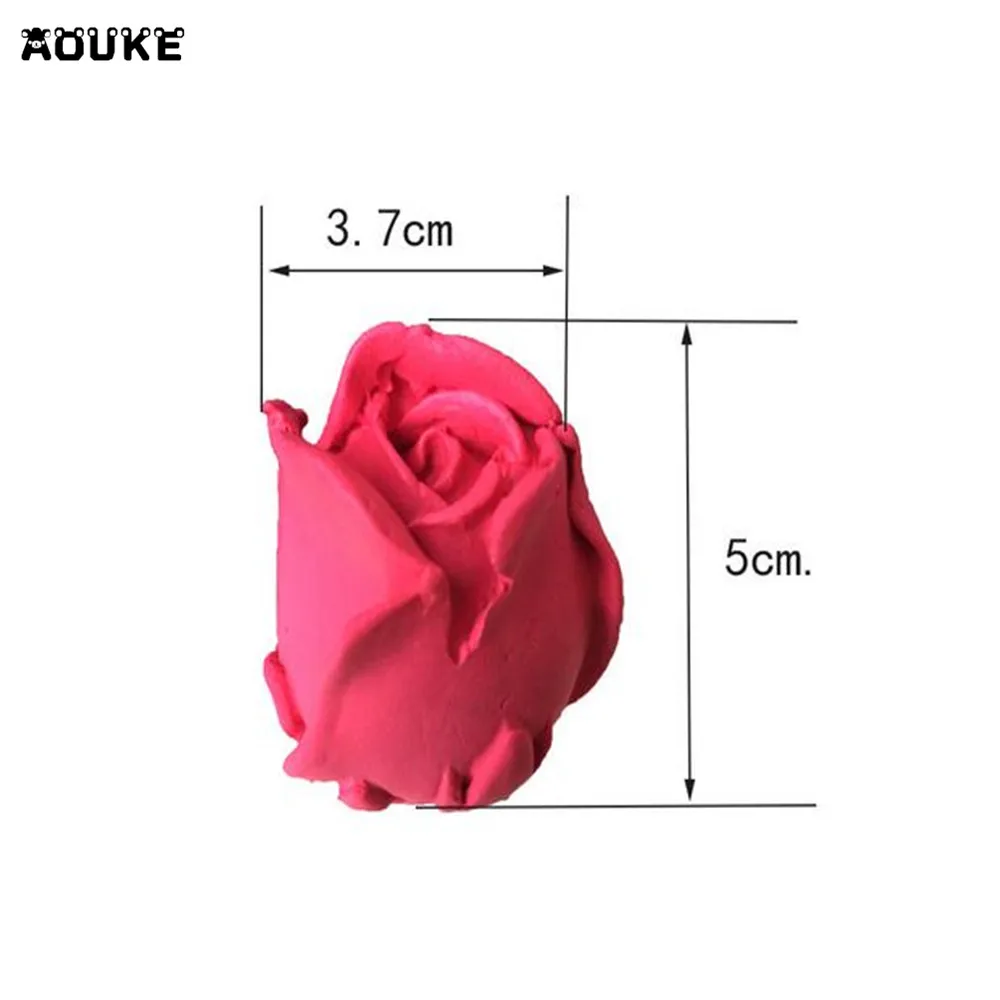 3D форма для мыла жидкого силикона цветов розы торта кондитерских изделий конфет