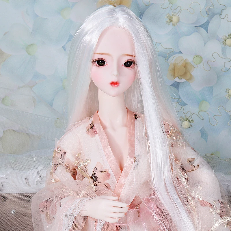 Платье для 1/3 BJD кукла 62 см ручной работы цветок халат Высокое качество Игрушка Подарочная коробка ледяной, SD