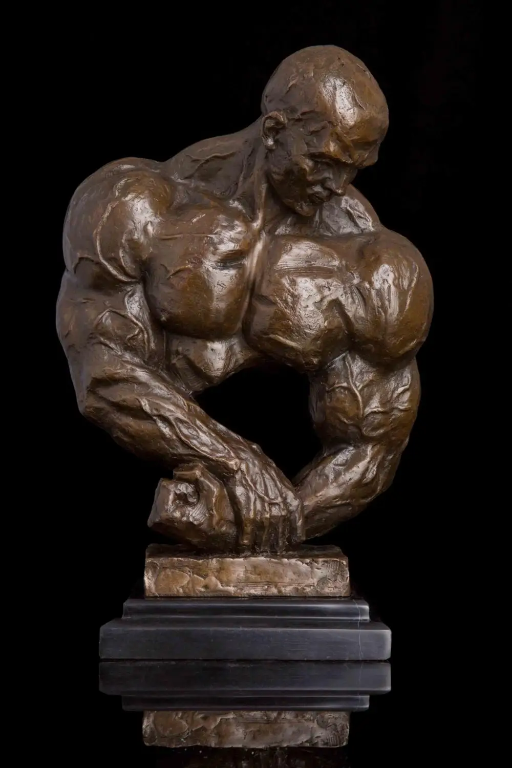 Голова искусства Ремесла Медная скульптура украшение движение домашнего