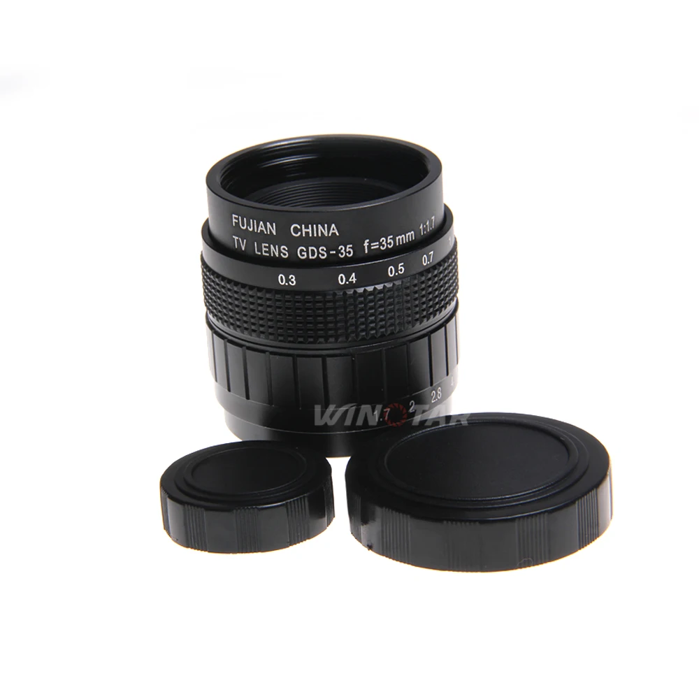 Объектив Fujian 35 мм F1.7 CCTV TV + Крепление C для Micro 4/3 m4/3 Panasonic GH5 GH4 GH3 GF3 GF5 GF6 GF7 GF9 G3 G5 GX1 GX7 GX8