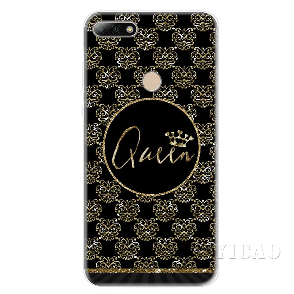 IYICAO King queen жесткий чехол для Huawei P8 P9 P10 P20 P30 Lite 2015 2016 2017 Plus Pro P Smart 2019 | Мобильные
