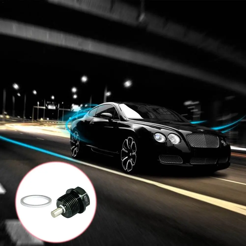 Автомобильная модификация гайка масляного поддона магнитного масла слив Картера заглушка гайка Применимая универсальная модель автомобиля