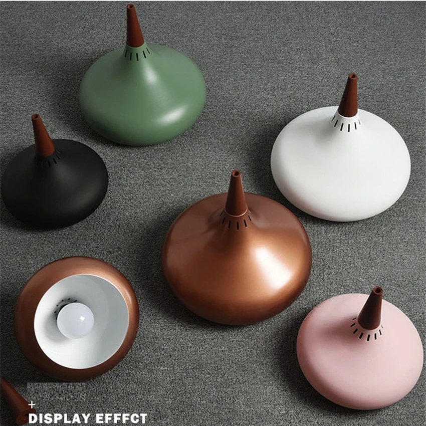 Современные подвесные светильники дизайн LED люстра дерево и алюминий лампа