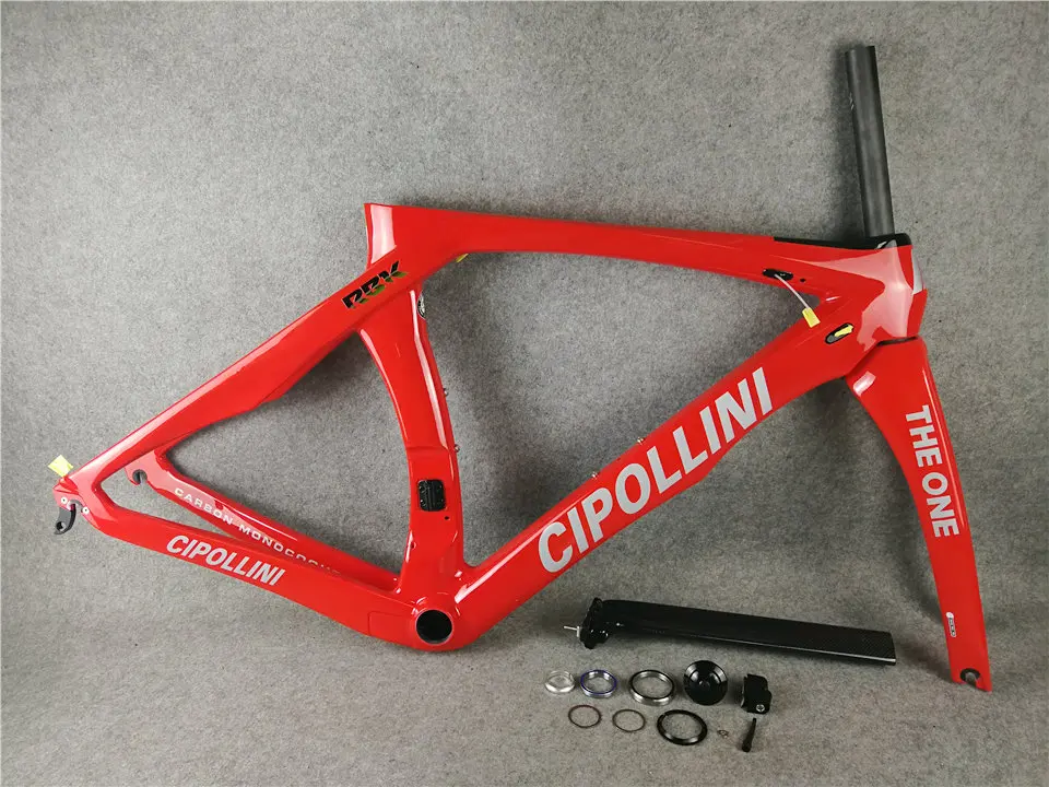 Ленточная рамка Cipollini RB1K одна блестящая RB1000 T1100 углеродное волокно шоссейная велосипедная Рама в комплекте