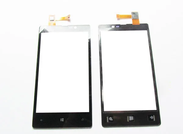 Без/с рамкой высокое качество 4 3 дюйма для Nokia Lumia 820 N820 сенсорный экран дигитайзер