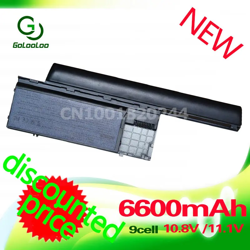 

Golooloo 6600MaH 9 cell battery for Dell Latitude D620 D630 312-0383 312-0386 451-10297 451-10298 JD634 PC764 TC030 TD175