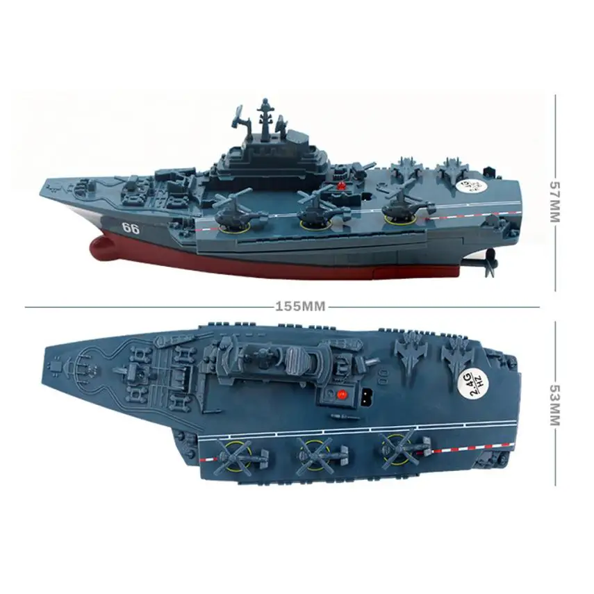 Пульт дистанционного управления Challenger авиаперевозчик RC лодка военный корабль M3304