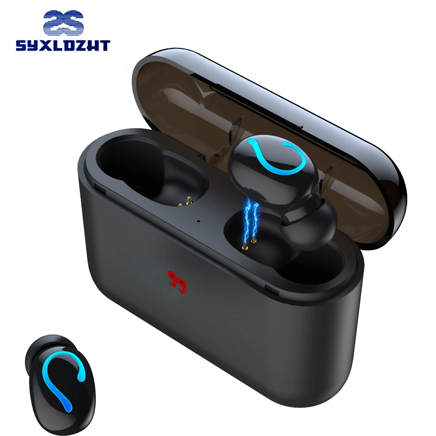 TWS беспроводные Bluetooth наушники супер бас стерео Handsfree спортивные/Игровые с