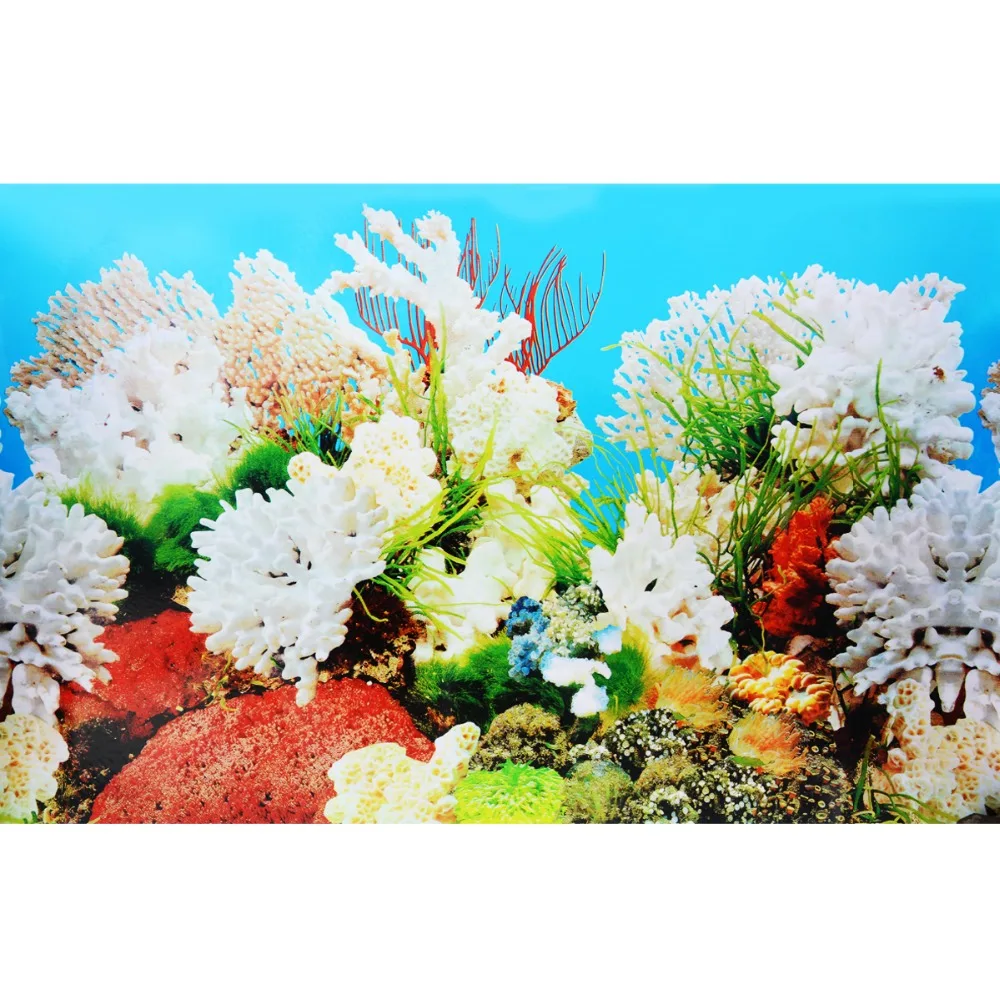 Декоративный плакат для аквариума двусторонний ПВХ|decoration fish tank|aquarium backgroundfish tank
