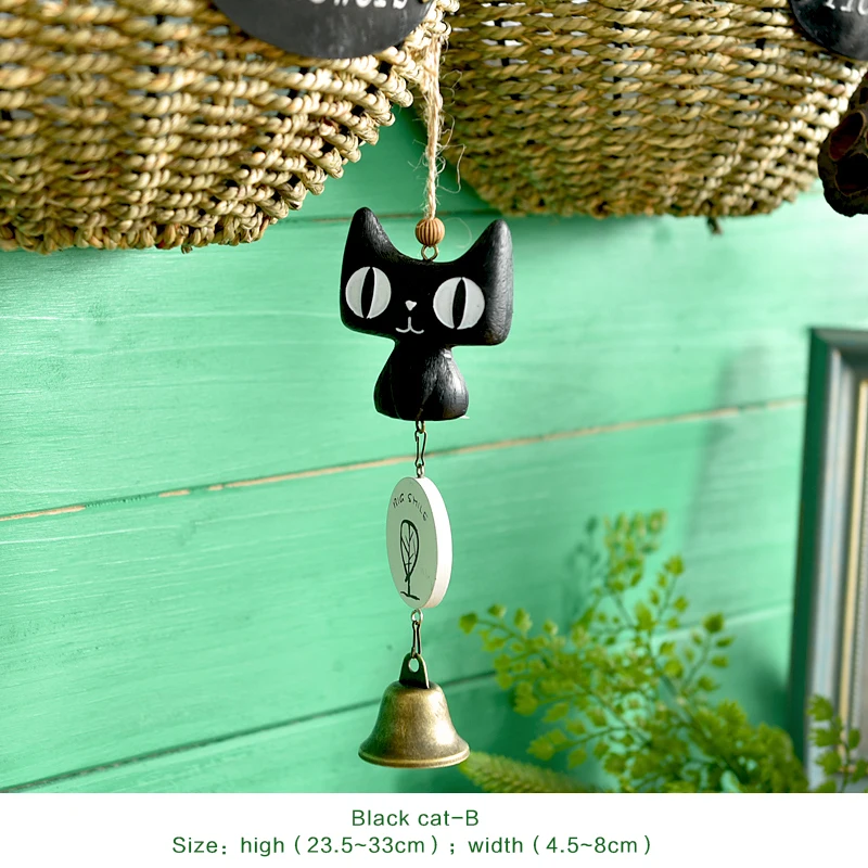 DIY Totoro wind chime, детское украшение для дома, милая Девичья комната, украшение для дома, колокольчик, подвеска, подарок на день рождения, смола, животный колокольчик s