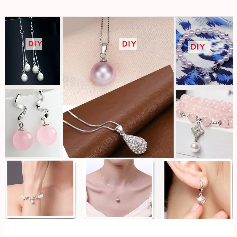 Wholesale 10pcs 925 Sterling Silver Bead Caps Setting Pearl Beads Pendant Findings Accessories For Jewelry Making | Украшения и