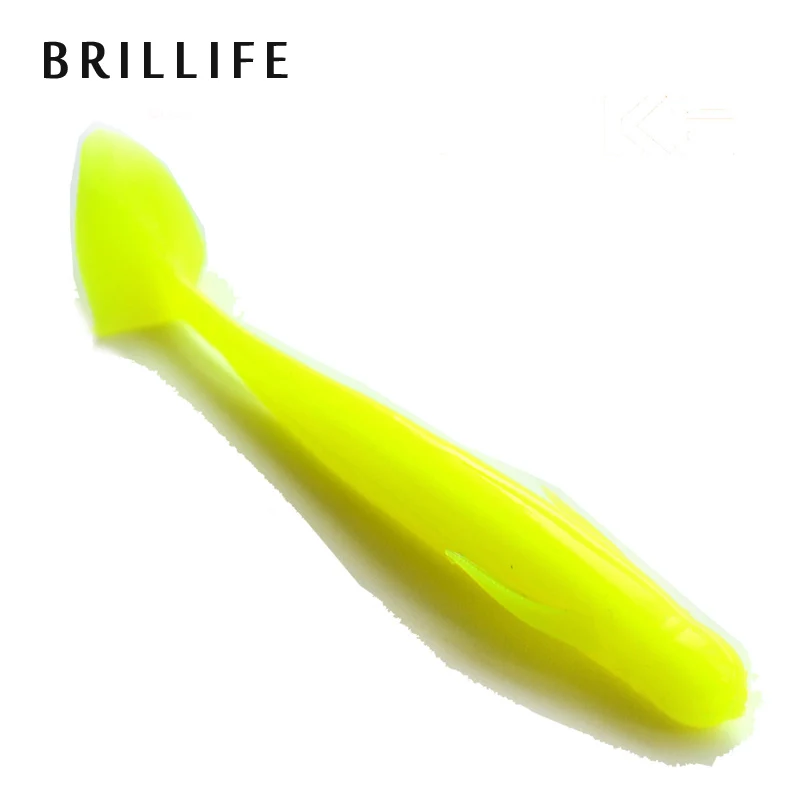 BRILLIFE рыболовные приманки мягкие 8 шт. 50 мм 0 9 г искусственные Swimbait Рыбалка Рыба T