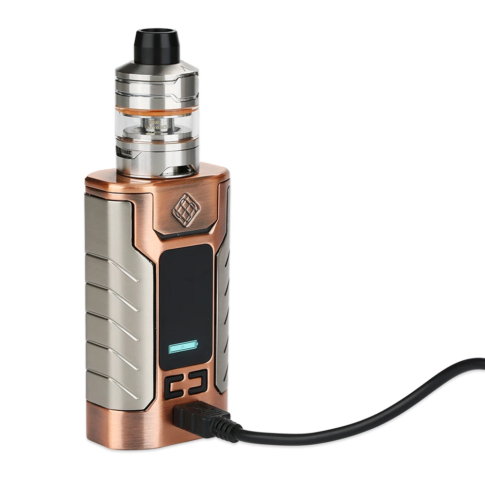 Распродажа 200 Вт WISMEC SINUOUS FJ200 TC Kit встроенный аккумулятор 4600 мАч с 2 мл/4 мл атомайзер