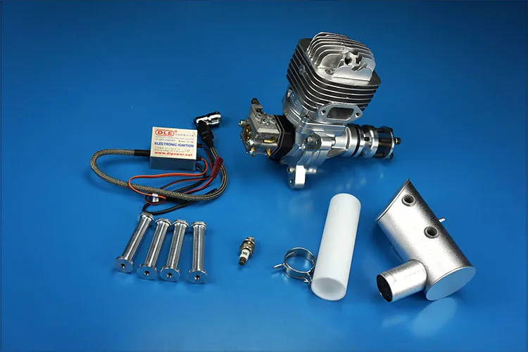 

Original DLE 61CC Single Cylinder 2-strokes Gasoline / Petrol Engine DLE61 for RC Airplane