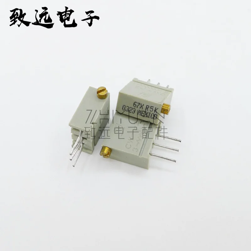 

Original new 100% 67XR5K 502 5K side tuning potentiometer multi-turn adjustable resistance 3296X (SWITCH)
