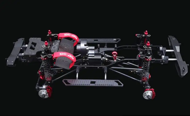 Полностью металлический масштаб 1/10 Axial SCX10 II AR10 Cherokee AX90046 AX90047 рамка и шасси Rock Cralwer
