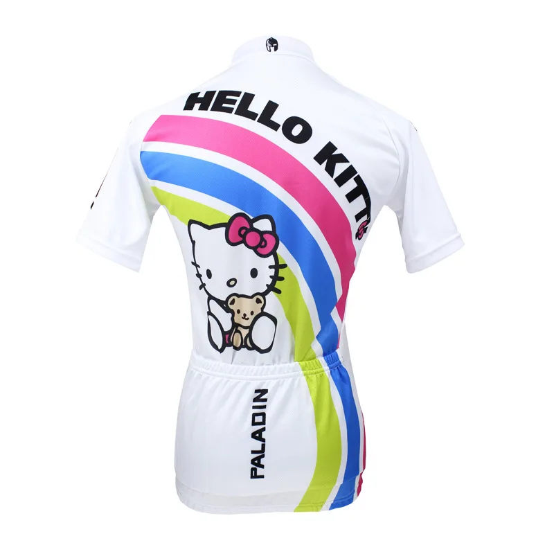 Новинка Джерси для велоспорта Hello Kitty лучший MTB дорожный велосипед весна лето