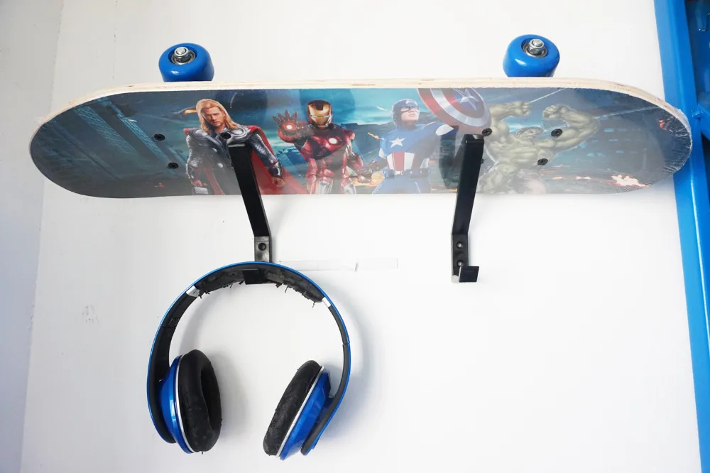 2 шт./лот настенное крепление для стеллажа хранения лыж сноуборда скейтборда