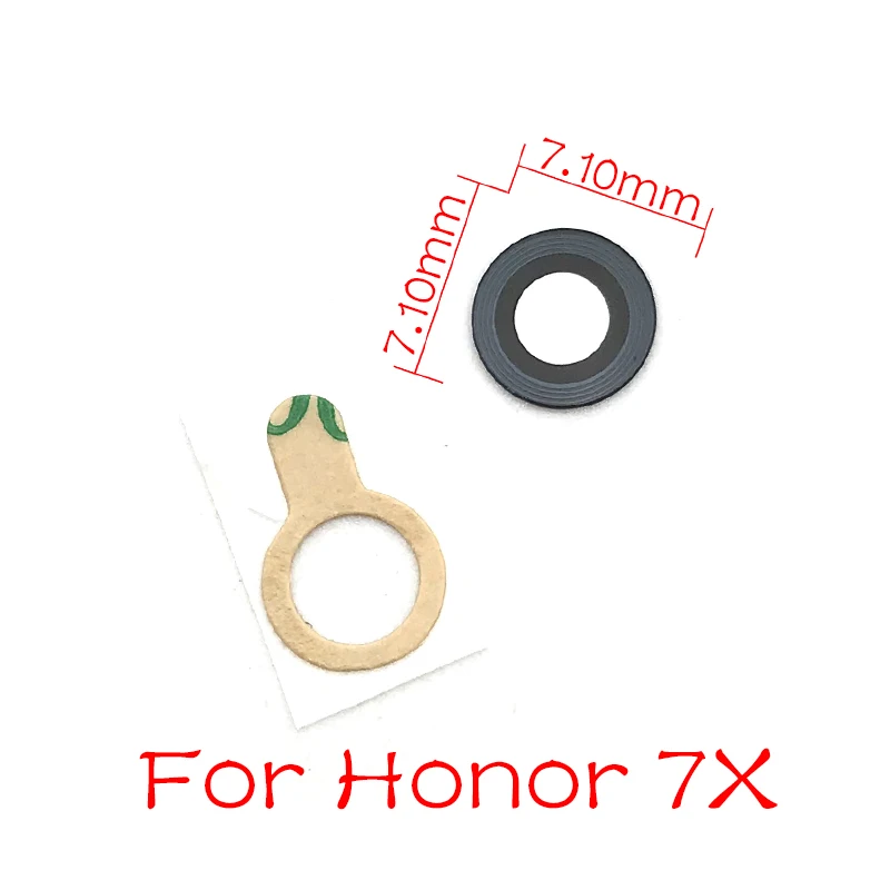 2 шт. задняя камера со стеклянными линзами для huawei Honor 5X6 6A 7A 7C 7X8X9 10 mate 10 Lite Pro Max V8 V9 Play Y9 P Smart