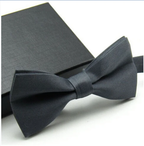 Цвета Мода Лук Галстуки для Для мужчин бабочкой смокинг Классический сплошной