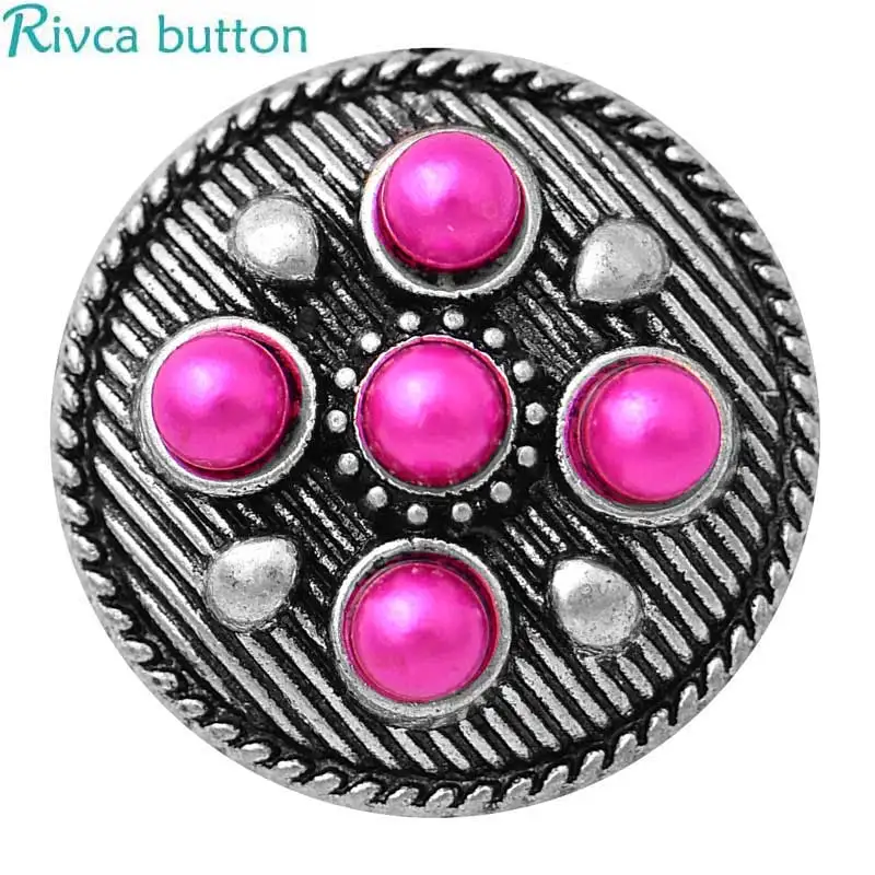 Rivca Snap ginger Button Jewelry DIY 18 мм Цветок лягушка Волк черепаха кнопка оснастки Fit Charm