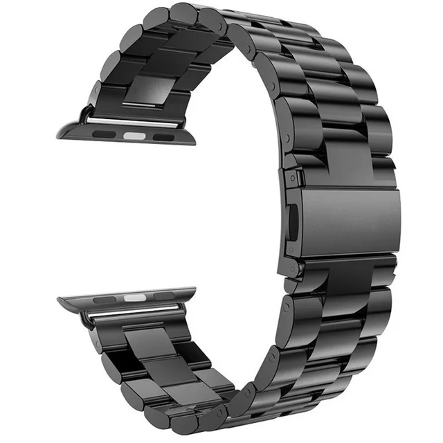 Классическая пряжка с адаптер ремешок для Apple Watch 42 мм 38 Нержавеющая сталь ссылка
