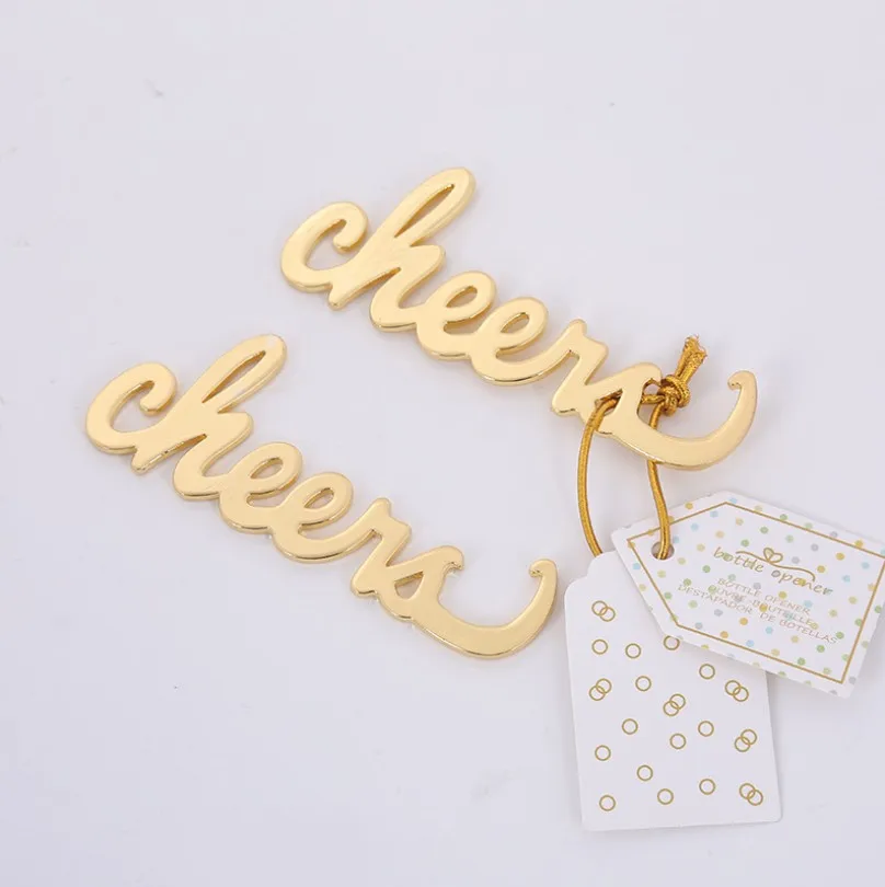 Cheer дизайн золотой открывалка для бутылок Золотая Кухня бесплатная раздача