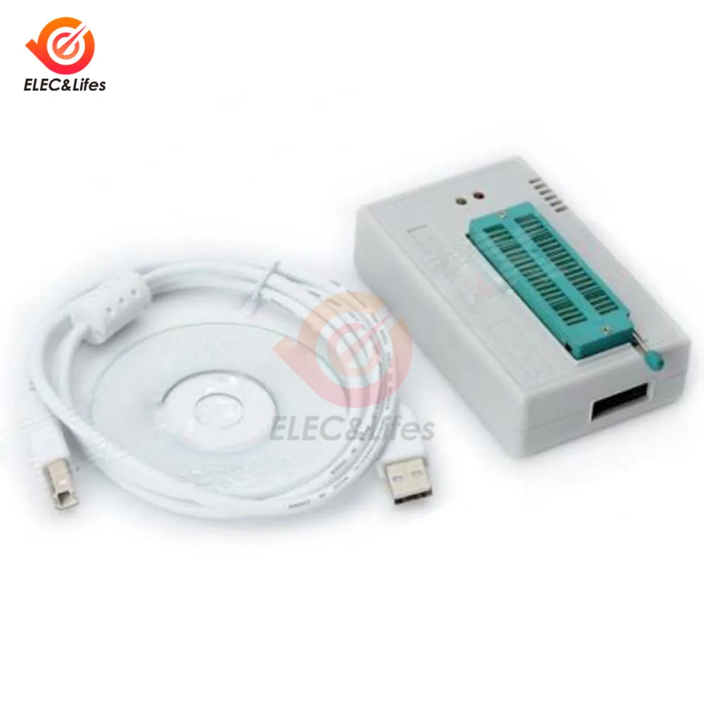 Программатор V8.33 TL866II Plus EEPROM PIC AVR TL866A TL866CS универсальный BIOS nand программатор 24 93 25 mcu
