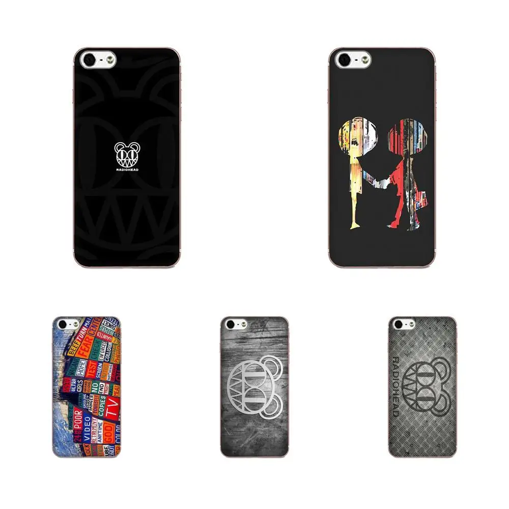 Радиоголовка черно белый логотип для samsung Galaxy Note 5 8 9 S3 S4 S5 S6 S7 S8 S9 S10 mini Edge Plus Lite TPU