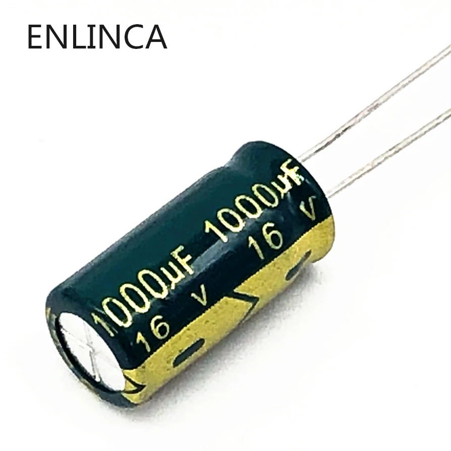 200 шт./лот P92 1000uf16V низкая ESR/сопротивление высокой частоты алюминиевый электролитический конденсатор с алюминиевой крышкой, Размер 8*16 16V 1000 мкФ 20