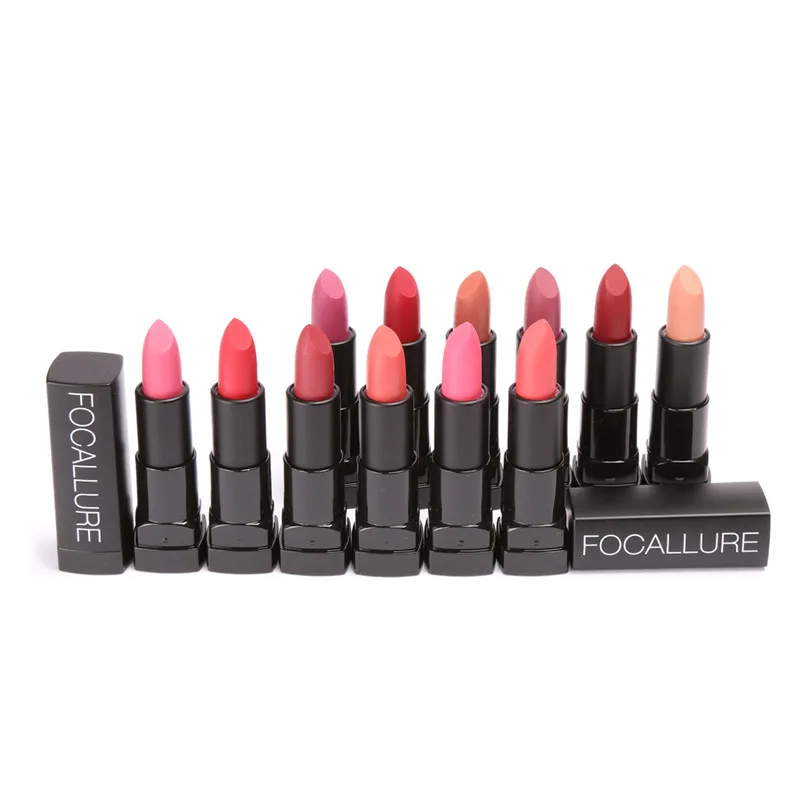 Матовая губная помада FOCALLURE водостойкая стойкая увлажняющая гладкая бархатный