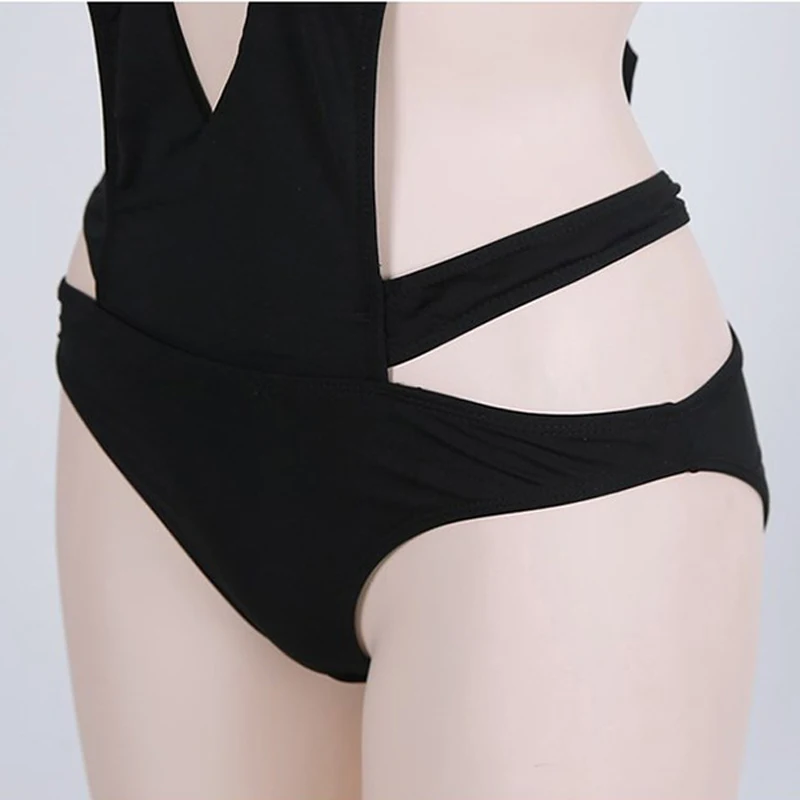 Сексуальный бикини 2017 цельный купальник женский купальный костюм трикини Плюс