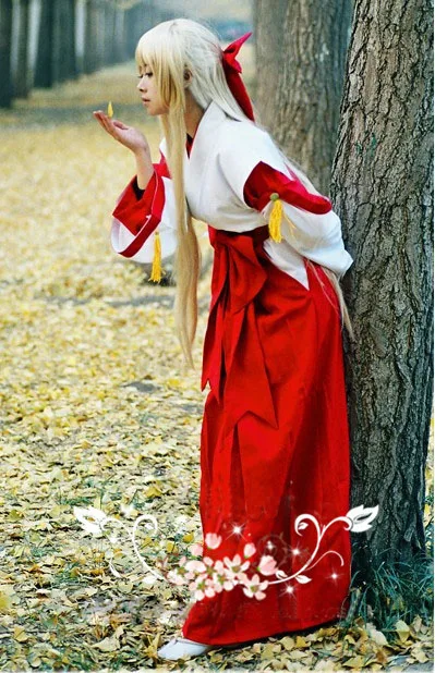 Kannazuki No Miko Kurusugawa Himeko одежда для косплея Кимоно костюмы на заказ Бесплатная
