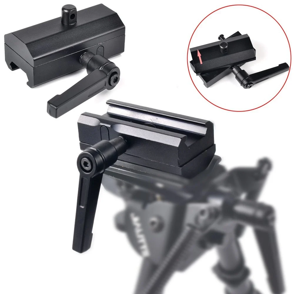 Magorui один раз в день вращающийся винтовка Bipod адаптер для Харриса с поворотным