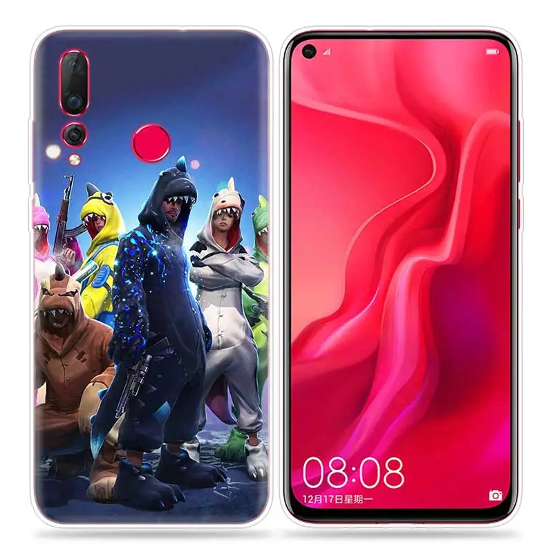 Free Fire Cartoon Ultra-thin Case for Huawei Honor 20 10 8S 8A 8C 8X Play 20i V20 Lite Pro Y9 Y7 Y6 Y5 Cover Fundas - Цвет: 10