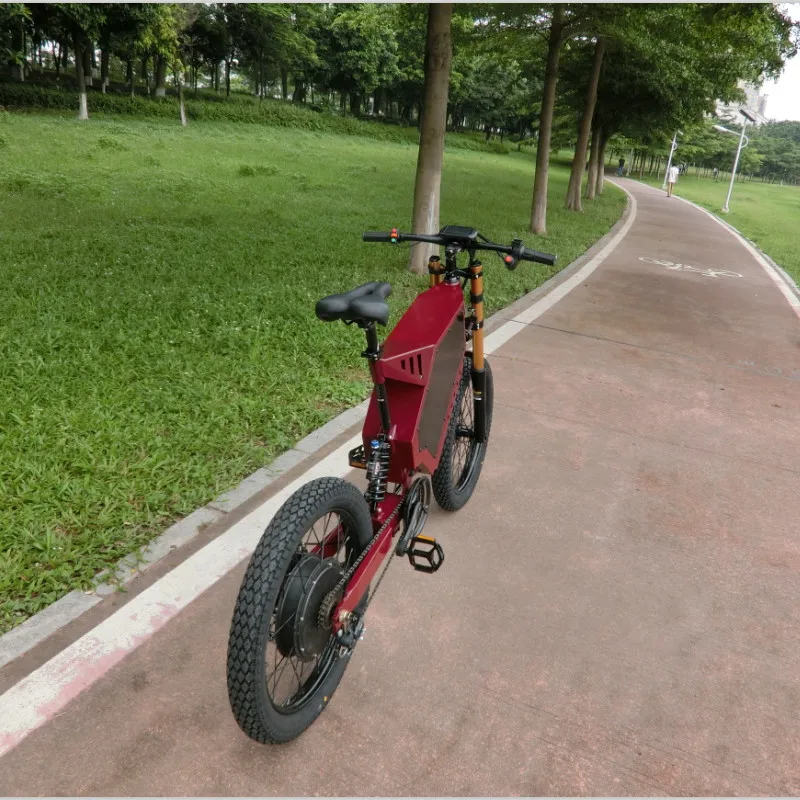 Электрический велосипед eBike 72V3000W5000W Plus с литий ионным аккумулятором 30