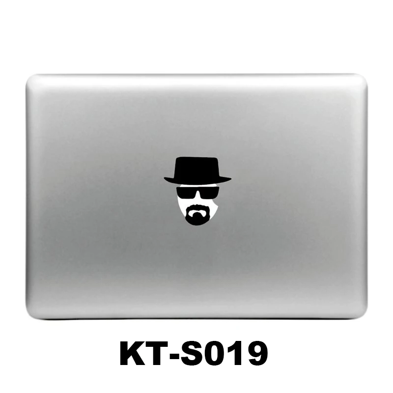 KT-S019 Модная наклейка для ноутбука, Виниловая наклейка для Apple Macbook Air Pro 13 11 15 дюймов, крутые наушники с короной, Забавный чехол для ноутбука Macbook - Цвет: KT-S019