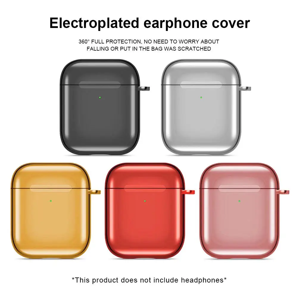 Новое покрытие ТПУ чехол Drop proof bluetooth наушники для Airpods с крюком качественная