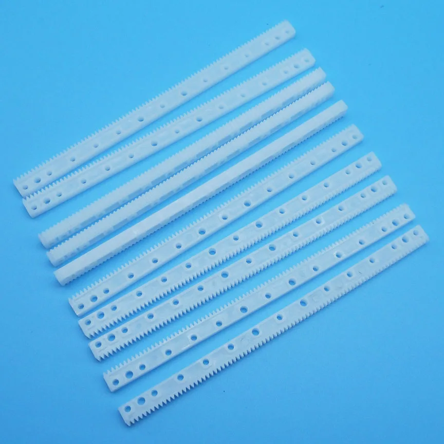 

125MM Plastic Gear Rack Drive Sprocket Synchronous Wheel Toy Accessories 83 Teeth Gear Bar 10pcs/lot