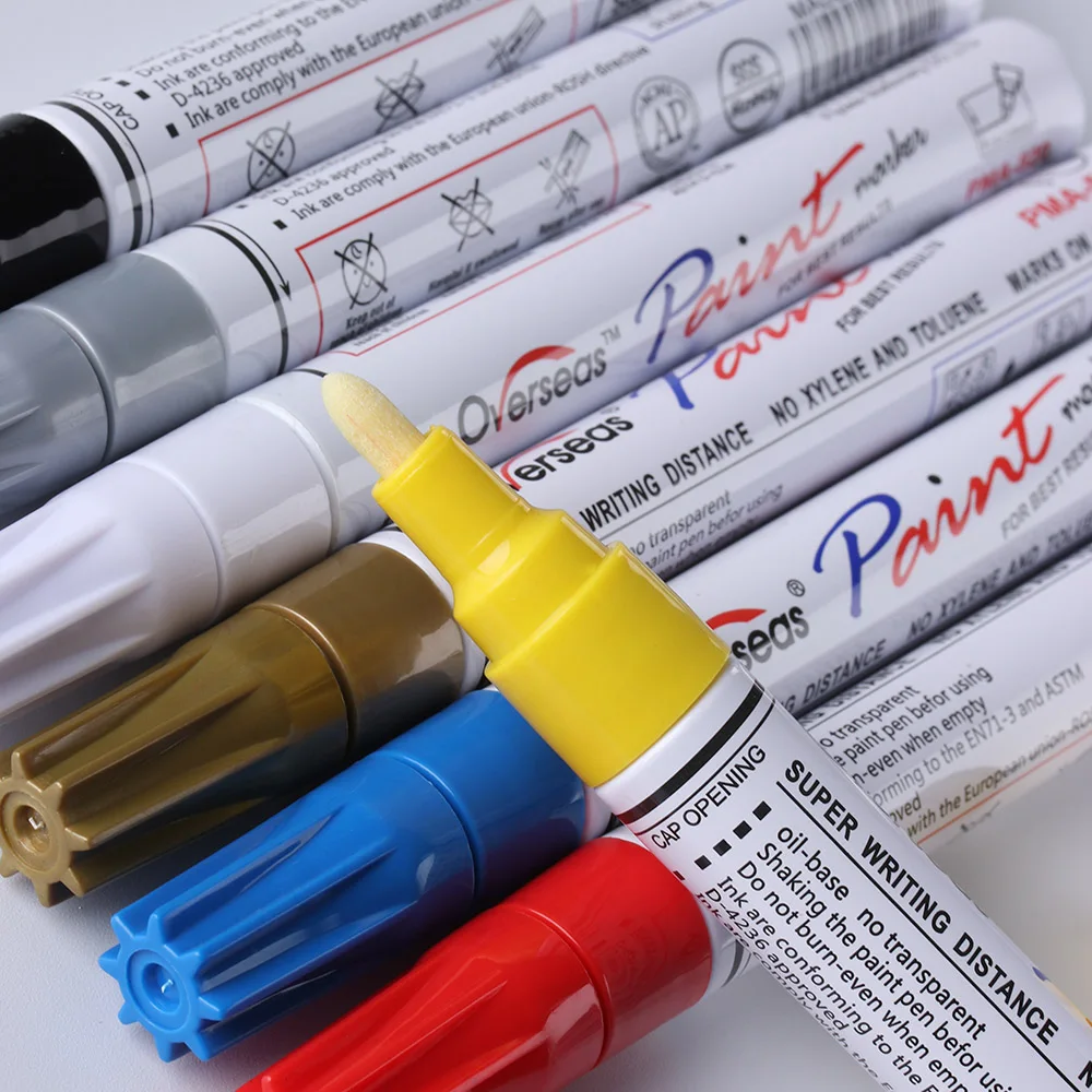 1 шт. модный Перманентный резиновый маркер для протектора автомобильный мотоцикл