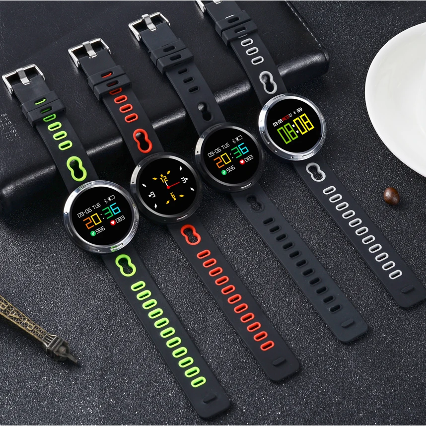 MNWT Digital Smart watch Activity Fitness tracker Heart rate blood pressure monitor Message Call Reminder Smartwatch Men women | Наручные