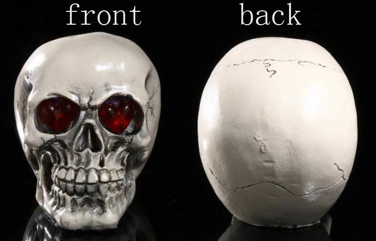 СИД Череп Новый Природные Смолы Скелет Глава Украшения Дома Хэллоуин Props15 * 9.5*13
