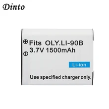 Dinto 1500 мА/ч Li 90B Li90B ion аккумулятор 92B Li92B Замена Камера Батарея