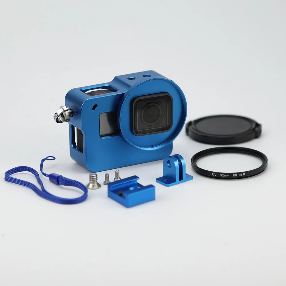 Алюминий сплав охлаждения защитный рамки чехол футляр для камеры GoPro интимные