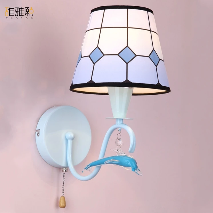 Лампочки креативное освещение для девочек Детские Настенные светильники и