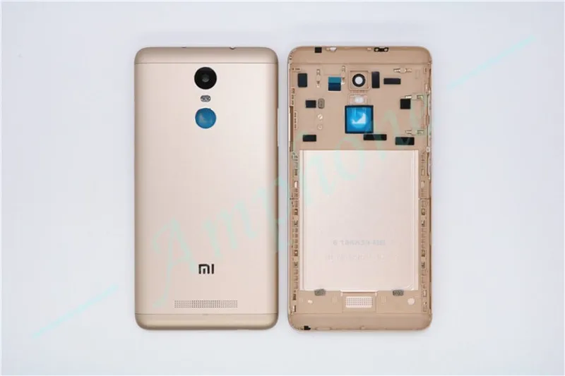 Для Xiaomi Redmi Note 3 запасные части Задняя крышка батареи корпус+ боковые кнопки+ камера вспышка Замена объектива